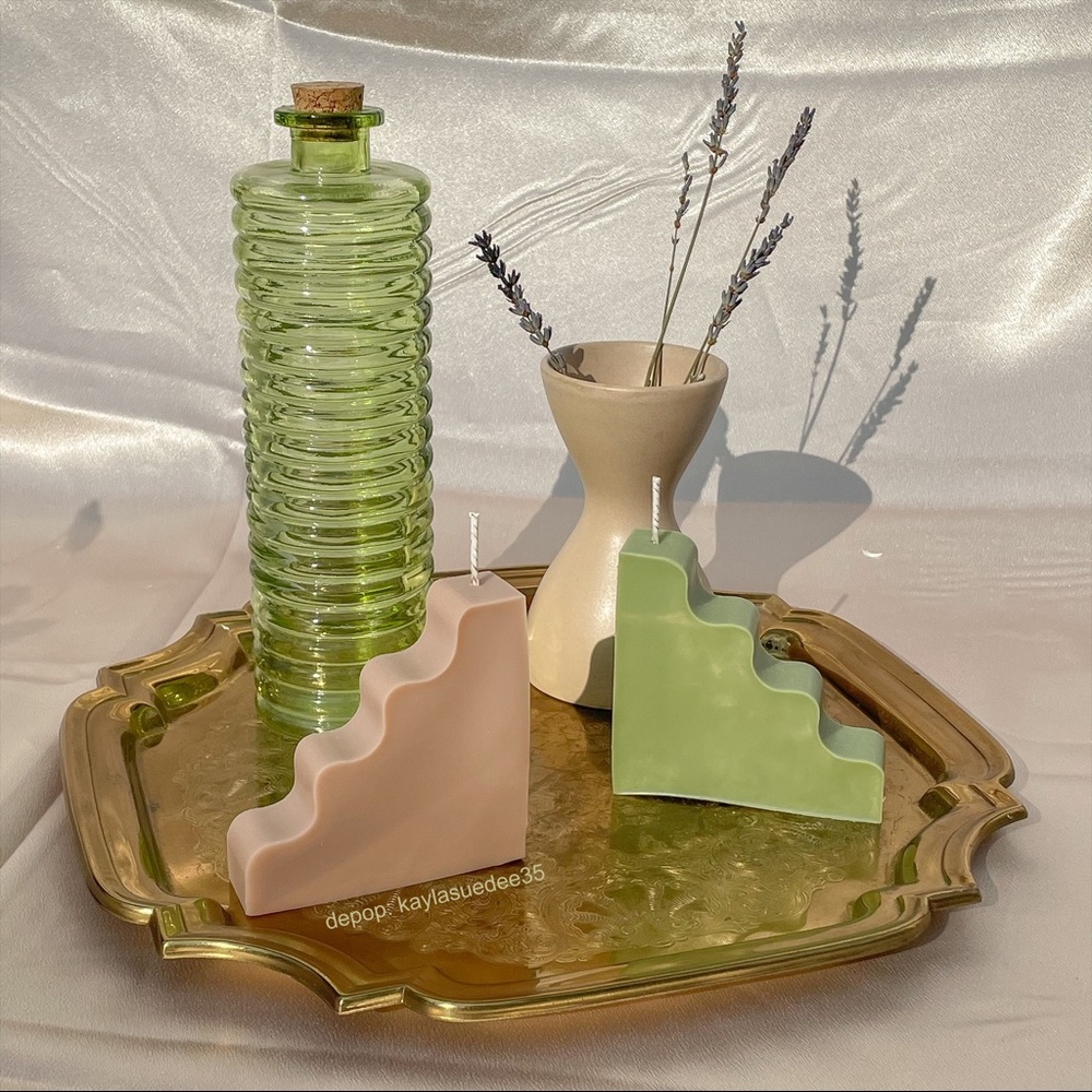 Abstract handmade candles 🧺 - Picture 7 of 7